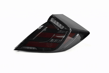Honda Civic 10th Gen Hatchback and Type R Smoked Style LED Tail Lights Upgrade (2016-2021)