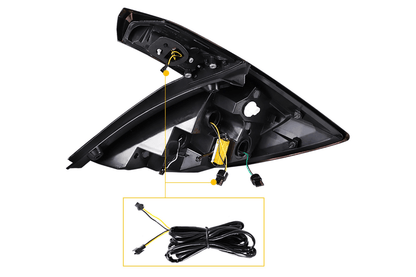 Honda Civic 10th Gen Hatchback and Type R Smoked Style LED Tail Lights Upgrade (2016-2021)