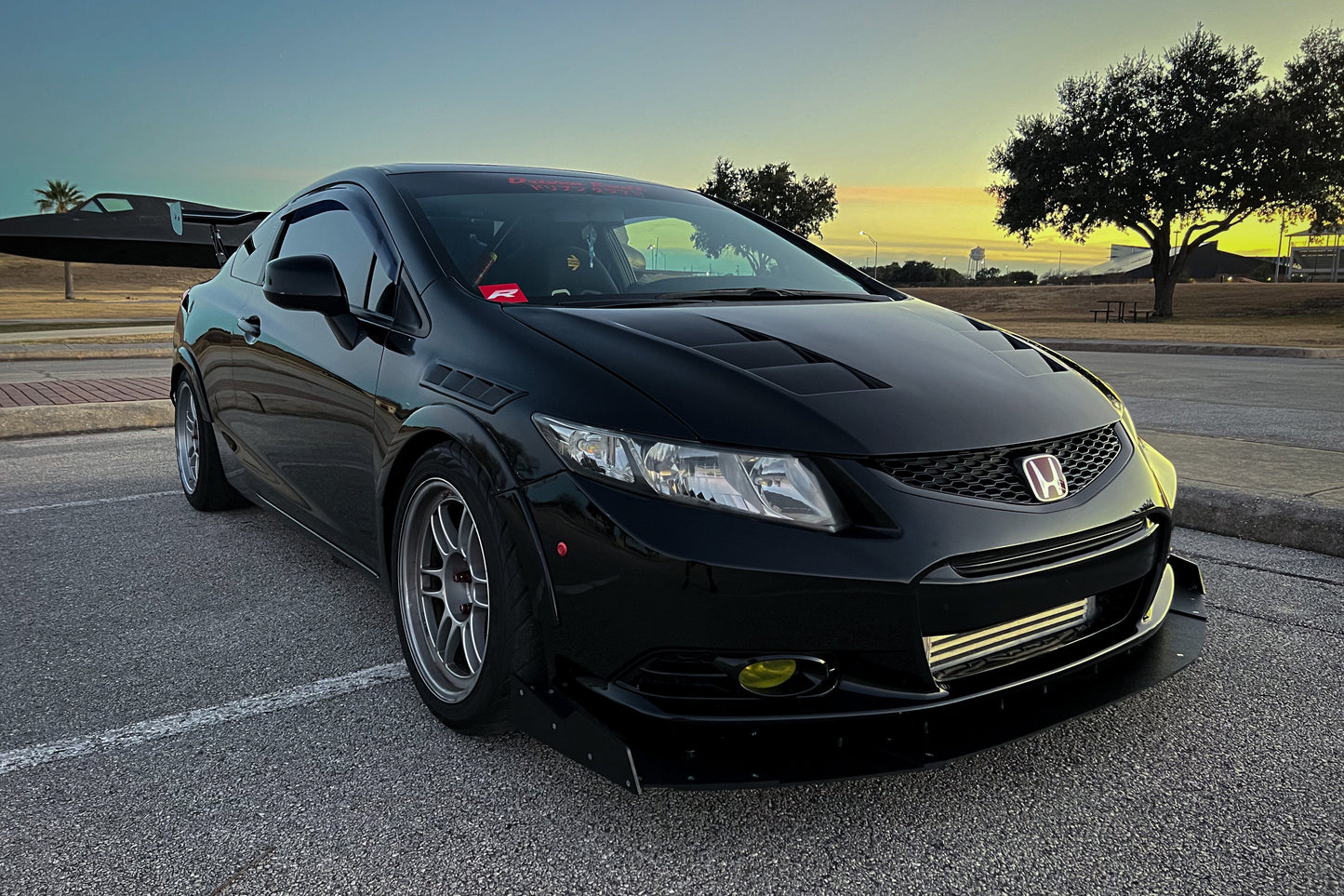 Front Splitter – Honda Civic Si Coupe (FG4 Zenki, 2012-2013)