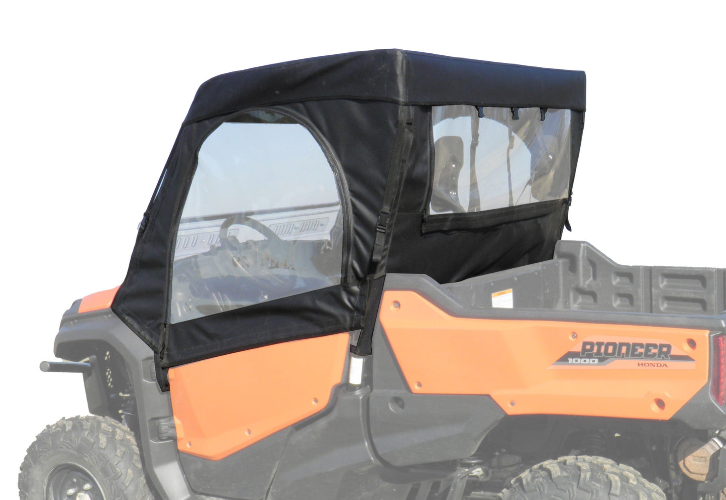 Honda Pioneer 1000 - Full Cab Enclosure for Hard Windshield (Upper Doors)