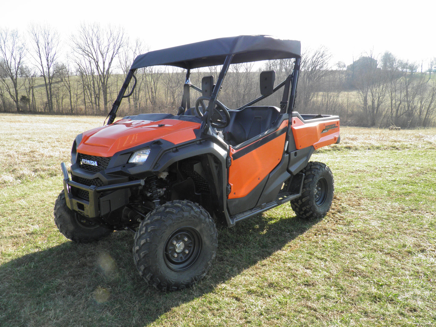 Honda Pioneer 1000 - Full Cab Enclosure for Hard Windshield (Upper Doors)