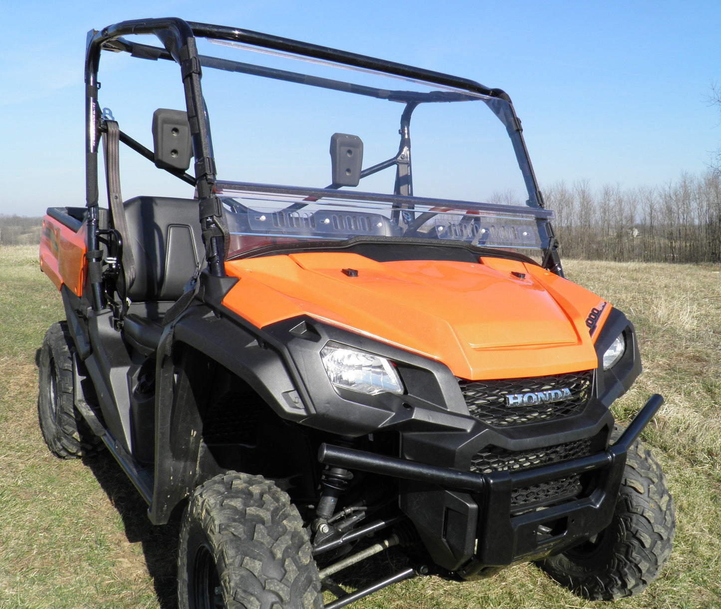 Honda Pioneer 1000/1000-5/1000-6  - 2 Pc Scratch-Resistant Windshield