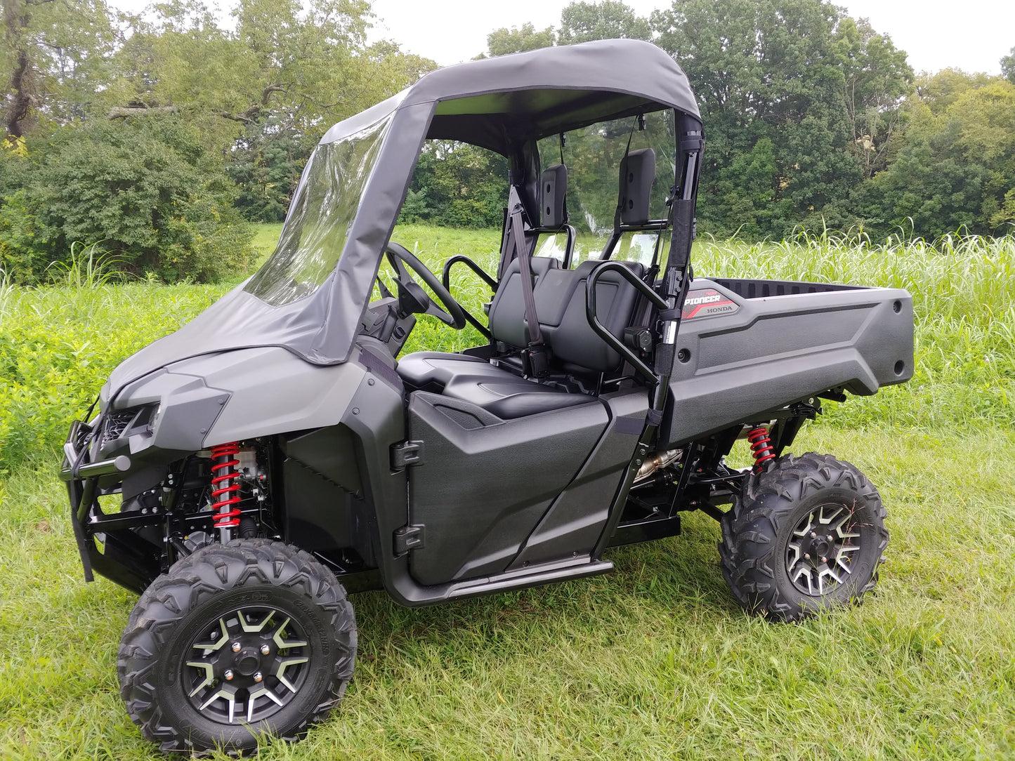 Honda Pioneer 700 2-Seater - Vinyl Windshield/Top/Rear Combo