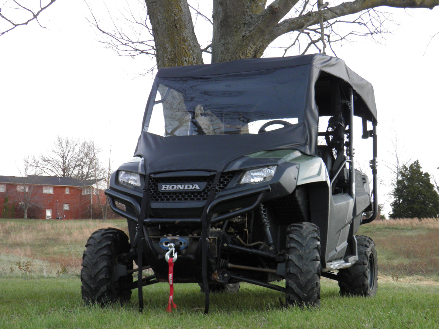 Honda Pioneer 700 4-Seater - Vinyl Windshield/Top Combo