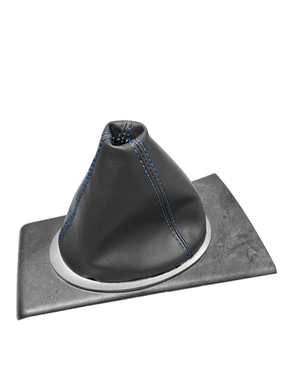 For Honda Civic 2001 2002 2003 2004 2005 Black Synthetic Leather Shift Boot Cover