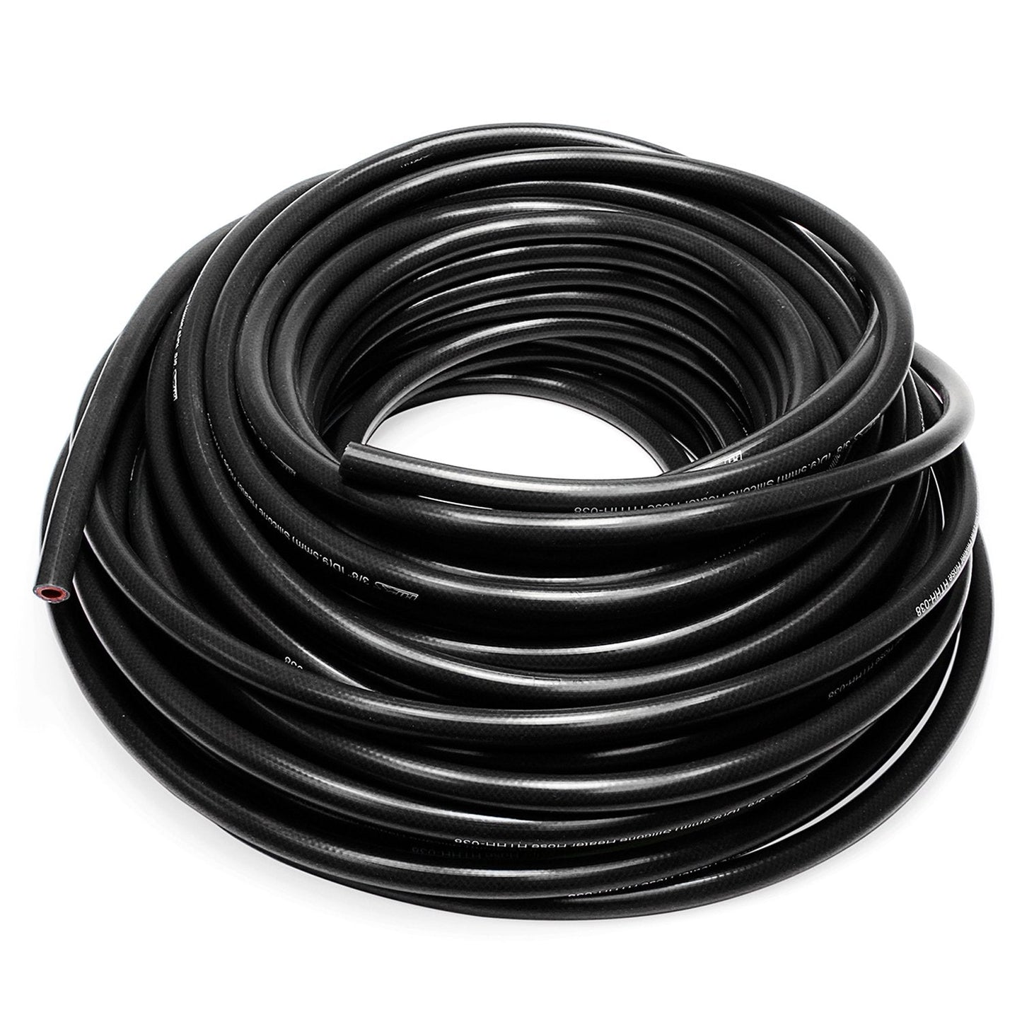 HPS 5/8" ID Black High Temp Reinforced Silicone Heater Hose Tubing, 16mm ID