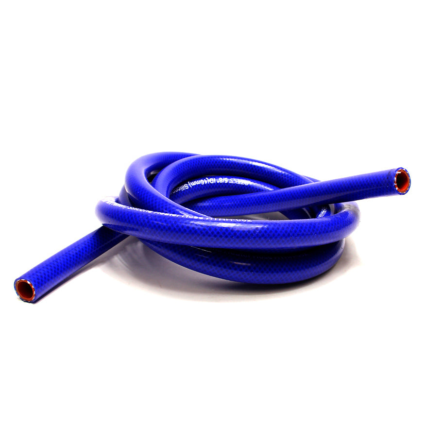 HPS 5/8" ID Blue High Temp Reinforced Silicone Heater Hose Tubing, 16mm ID
