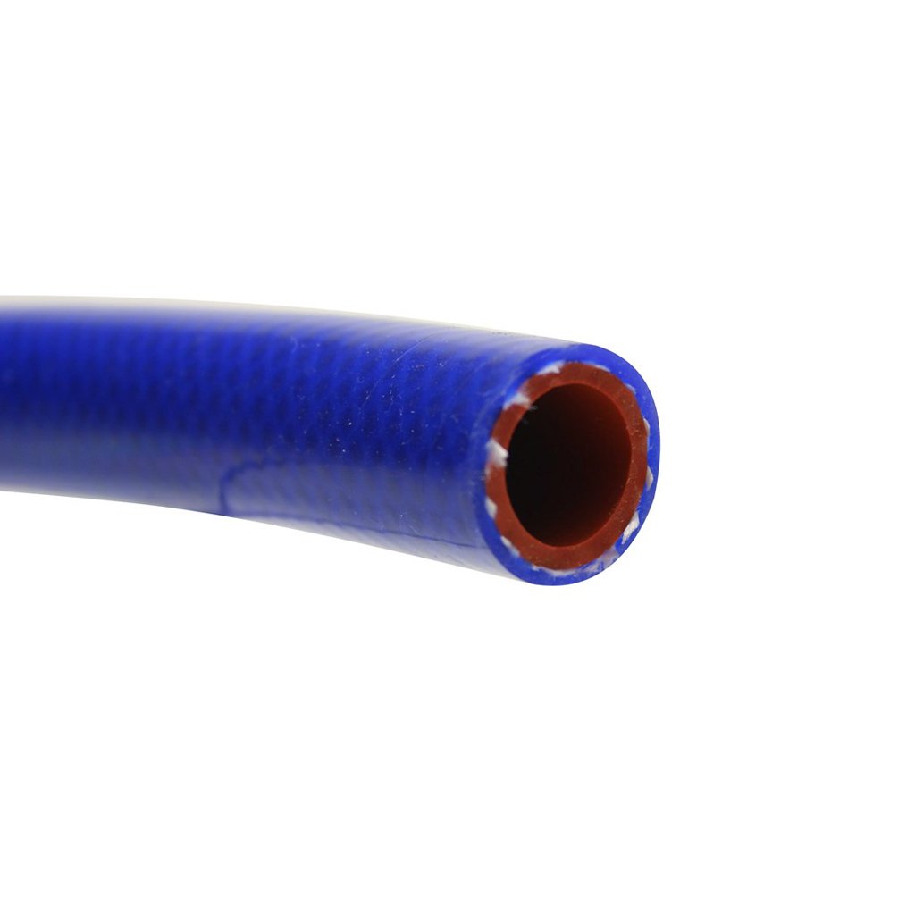HPS 5/8" ID Blue High Temp Reinforced Silicone Heater Hose Tubing, 16mm ID