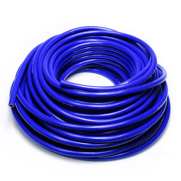 HPS High Temp 5/8" ID (16mm) Reinforced Silicone Heater Hose Blue - 100F