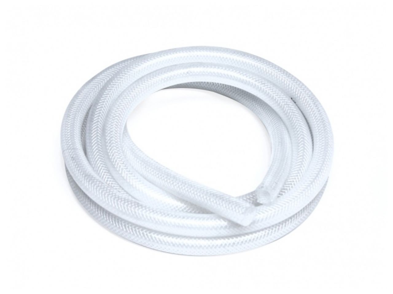 HPS High Temp 1/2" ID (13mm) Reinforced Silicone Heater Hose Clear-50 Feet