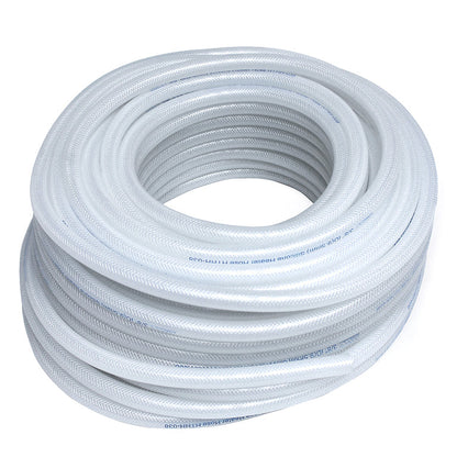 HPS High Temp 1/4" ID (6mm) Reinforced Silicone Heater Hose Clear - 100