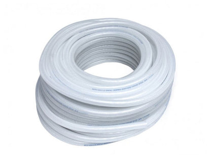 HPS High Temp 3/8" ID (9.5mm) Reinforced Silicone Heater Hose Clear - 100F