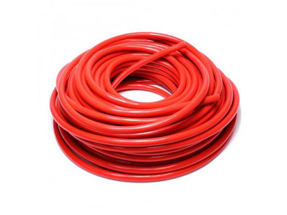 HPS High Temp 1/4" ID (6mm) Reinforced Silicone Heater Hose Red - 25 Feet