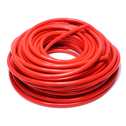 HPS High Temp 1/2" ID (13mm) Reinforced Silicone Heater Hose Red - 25 Feet