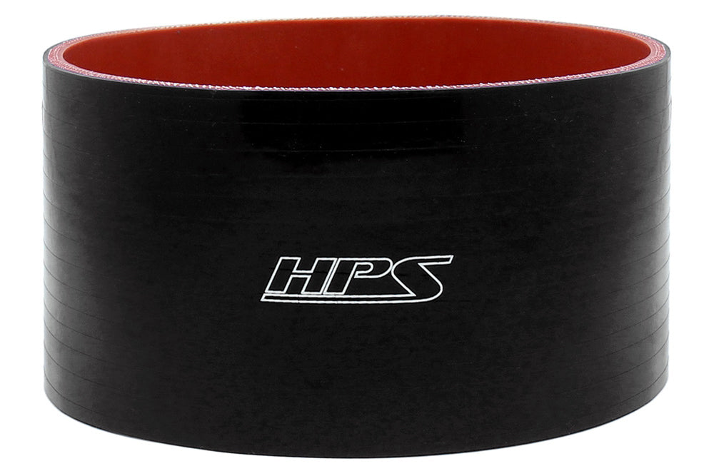 HPS Performance Products HPS 4-1/8" (105mm) Silicone Straight Coupler Hose, High Temperature 4-ply Reinforced