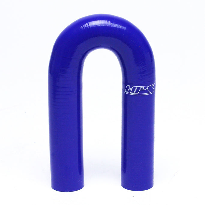 HPS Performance Products HPS 1" Silicone 180 Degree U Bend Elbow Coupler Hose, High Temp 4-ply Reinforced (25mm ID)