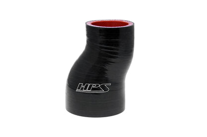 HPS Performance Products HPS 2-3/8" - 3" Silicone Offset Reducer Coupler Hose, High Temperature 4-ply Reinforced