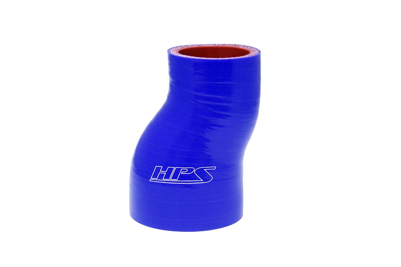 HPS Performance Products HPS 1-1/2" - 2" Silicone Offset Reducer Coupler Hose, High Temperature 4-ply Reinforced