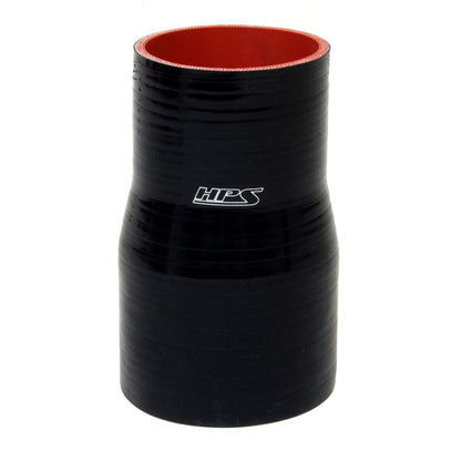 HPS Performance Products HPS 2-3/8" - 3", Silicone Straight Reducer Coupler Hose, High Temp 4-ply Reinforced, 60mm - 76mm