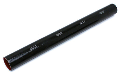 HPS 5/16" ID, 3 Feet Length, Silicone Straight Coupler Coolant Tube Hose, High Temp 4-ply Reinforced, Black, 8mm ID