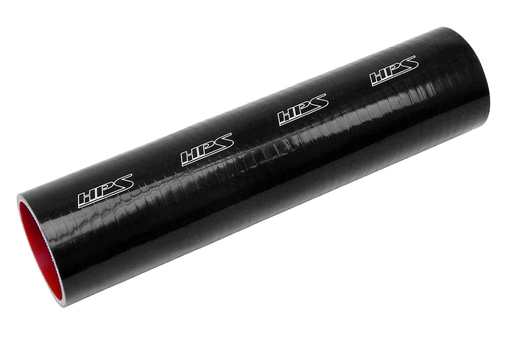 HPS Performance Products HPS 2-1/2" (63mm) Silicone Straight Coupler Hose, High Temperature 4-ply Reinforced