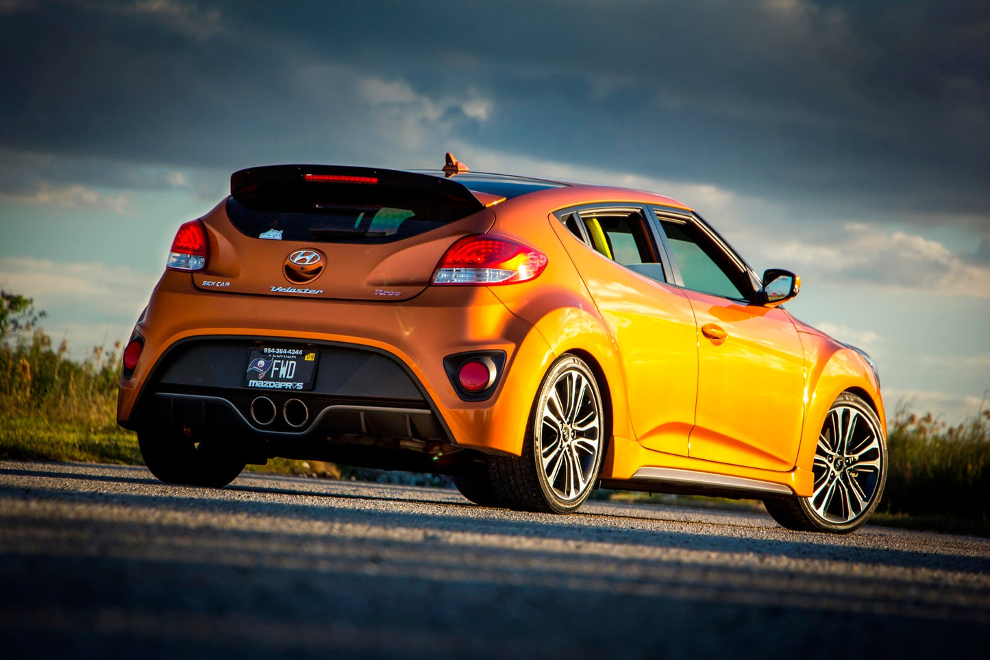 Spoiler Extension – Hyundai Veloster Turbo (FS, 2012-2018)