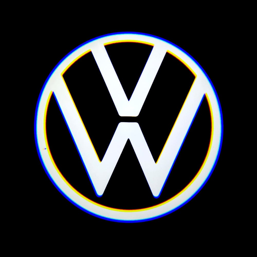 Volkswagen Fox Door Stick On Puddle Lights Various Designs 2003-2021