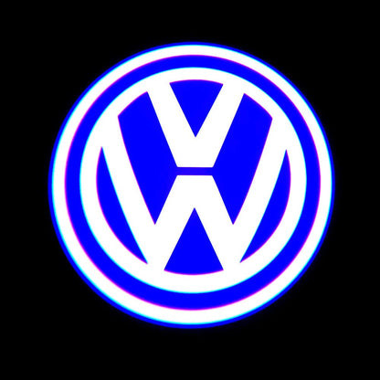 Volkswagen Fox Door Stick On Puddle Lights Various Designs 2003-2021