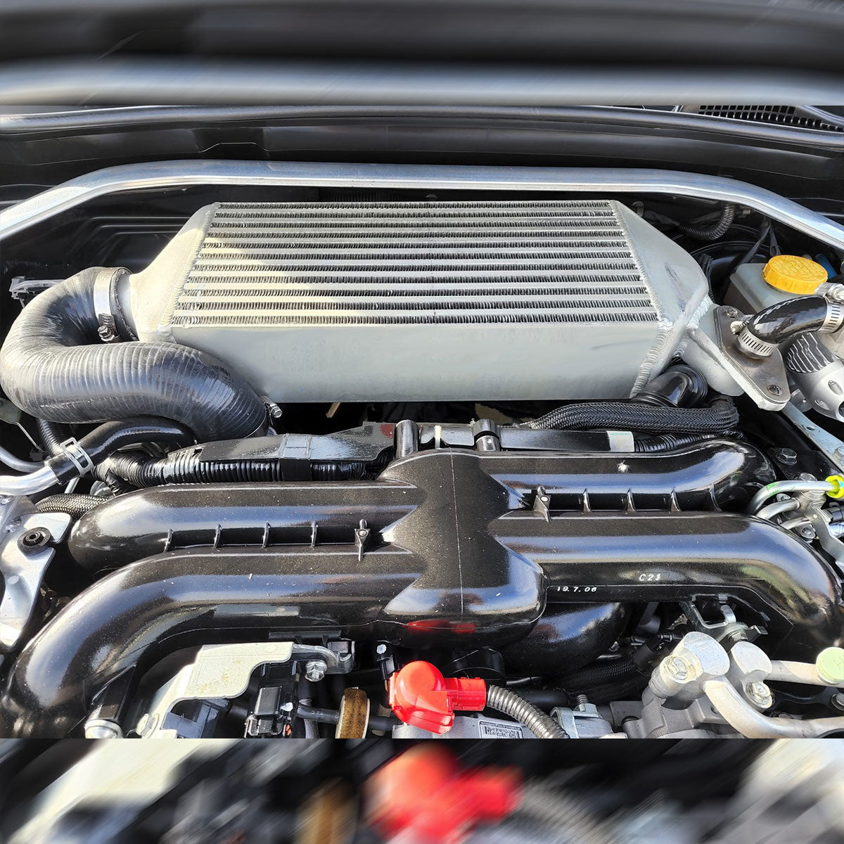 Top Mount Intercooler Upgrade for Subaru Impreza WRX 2008–2014