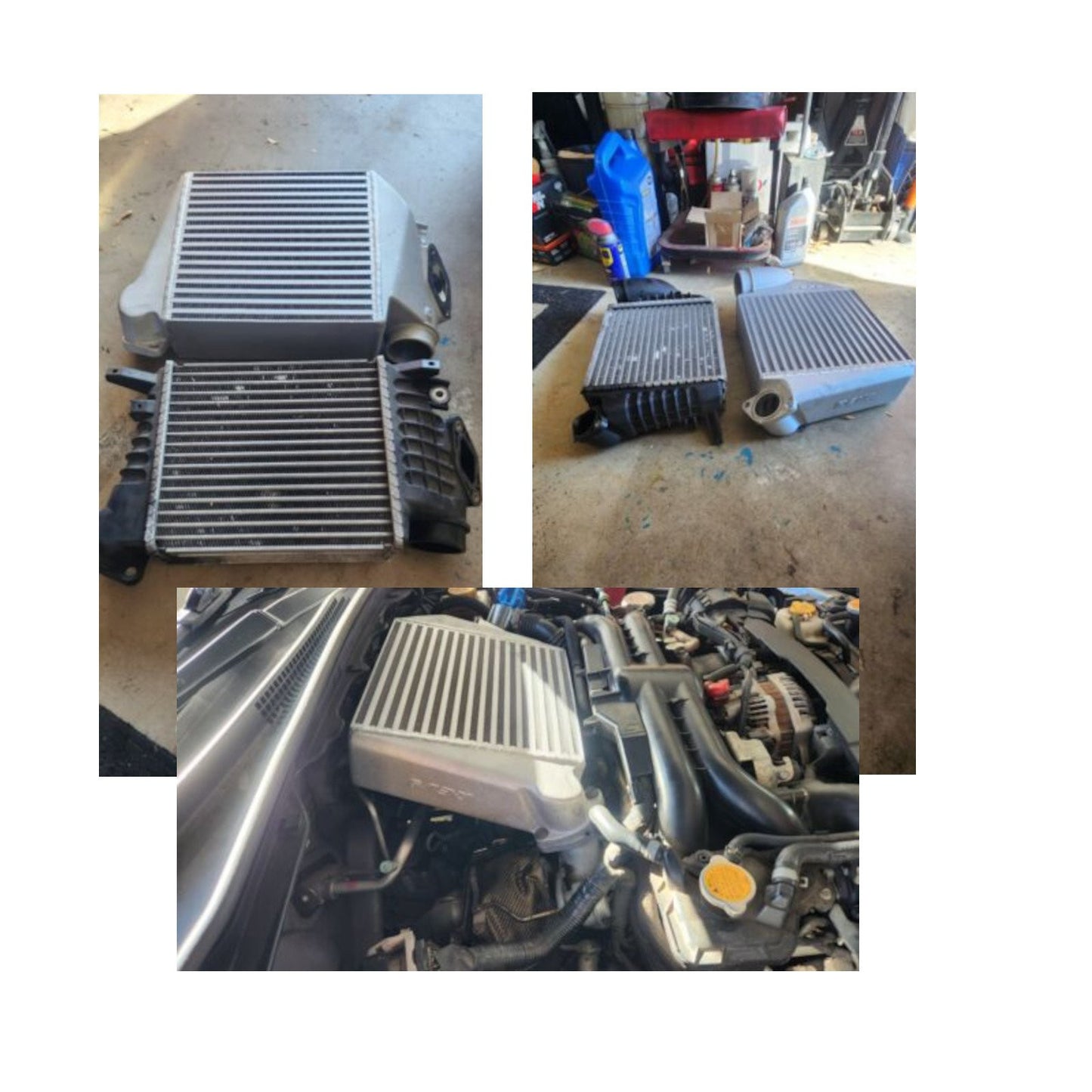 Rev9 Top Mount Intercooler Upgrade Gen2 for Subaru WRX (GRA/GVA) 2008–2014 EJ25 Turbo