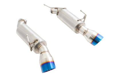 Megan Racing Exhaust Back for Infiniti G37 Coupe 08-11 Dual Canister RWD Only