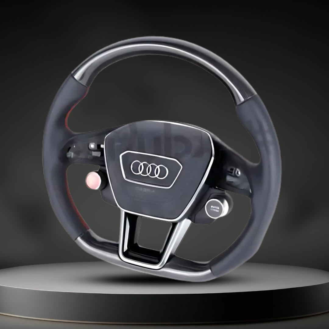 2020-2025 Audi A6, S6, RS6, A7, S7, RS7 & C8 Custom Steering Wheel by Exclusive Steering