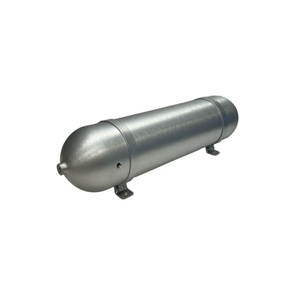 VERA AIR 4 Gallon Seamless Aluminum Air Tank - 27.5" Long (8) 1/4 NPT Ports