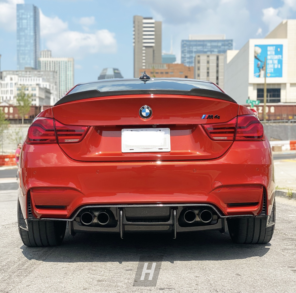CS V2 Carbon Fiber Trunk Lip / Spoiler - F82 M4