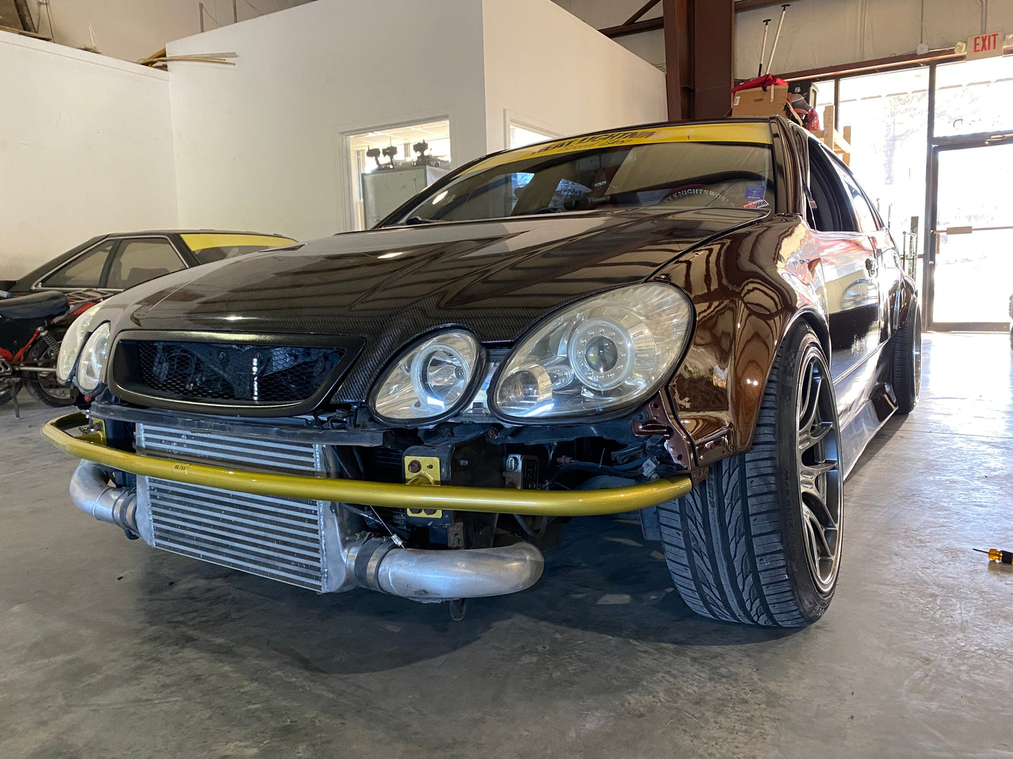 98-05 GS / 97-05 Aristo bash bar front and rear combo