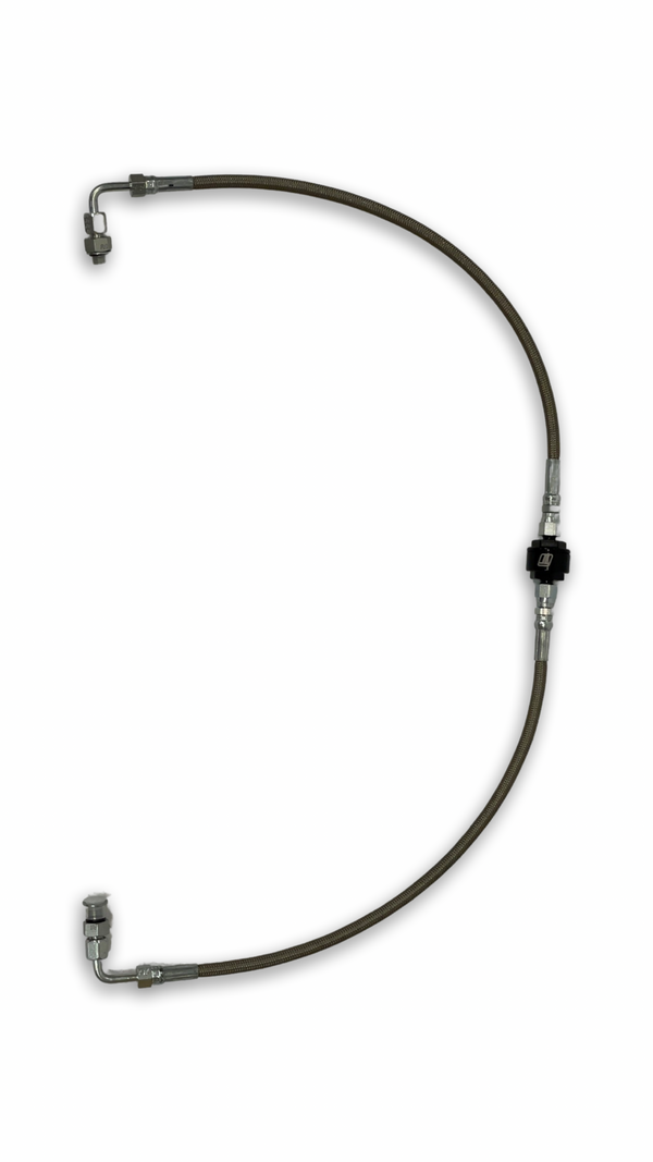 Gravedigger Top Mount Turbo Oil Feed Line