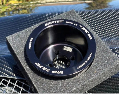 GripTec 10 rib Whipple L3 Pulley (Black)