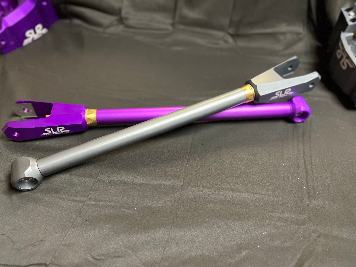 SpecE46 BMW Adjustable Rear Lower Camber Arms - LCA