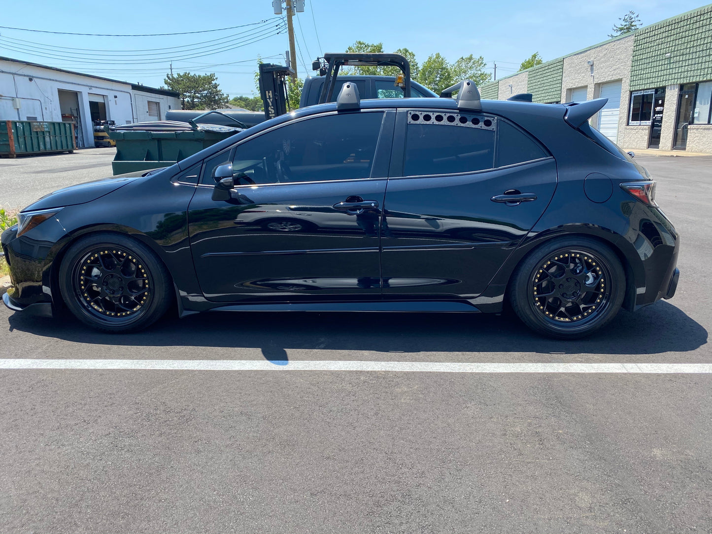 Corolla Hatch Rear Window Vents