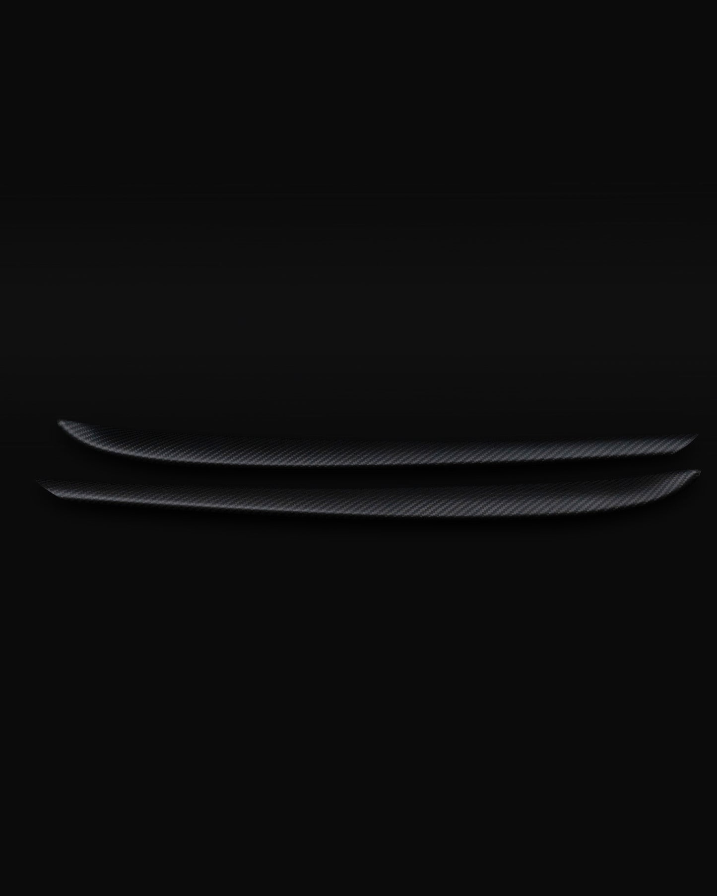 TESLA MODEL 3 & Y REAL CARBON FIBER MATTE OR GLOSS DOOR TRIM COVER