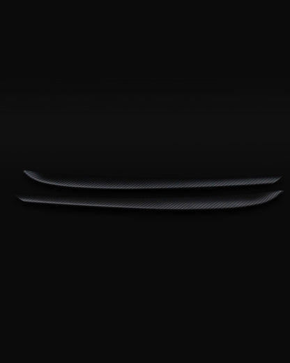 TESLA MODEL 3 & Y REAL CARBON FIBER MATTE OR GLOSS DOOR TRIM COVER