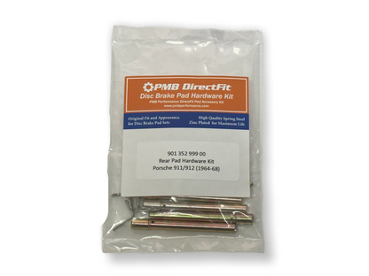 Porsche 911/912 Rear Pad Hardware Kits (1964-68)