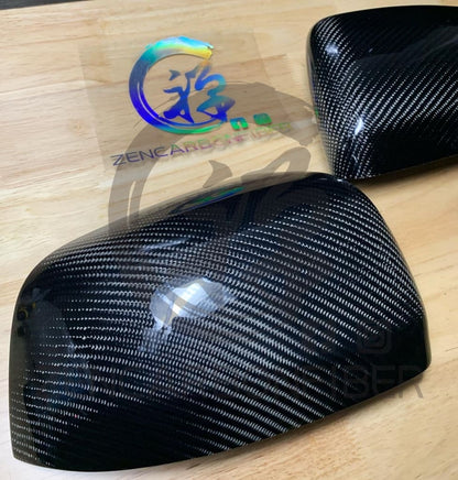 2011+ Wk2 Jeep Grand Cherokee/dodge Durango Carbon Fiber Mirror Caps Replacement