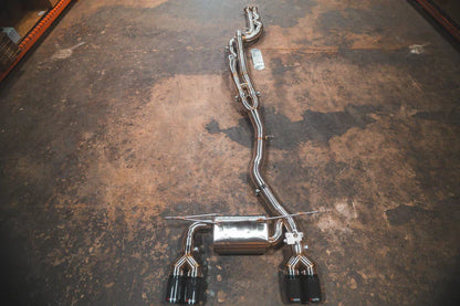 Valvetronic Designs Equal Length Valved Sport Exhaust BMW M2 S55