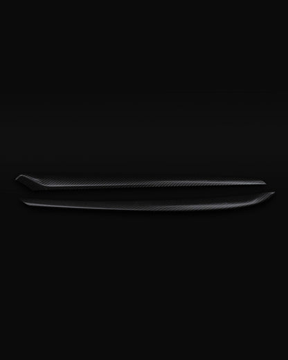 TESLA MODEL 3 & Y REAL CARBON FIBER MATTE OR GLOSS DOOR TRIM COVER