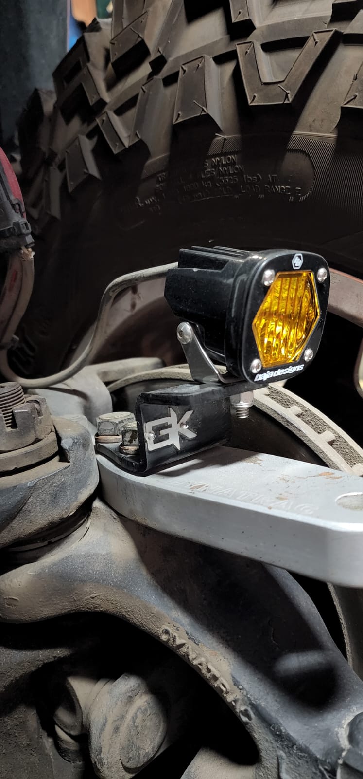 DynaTrac Prorock 60 Steerable Knuckle Pod Light Mounts