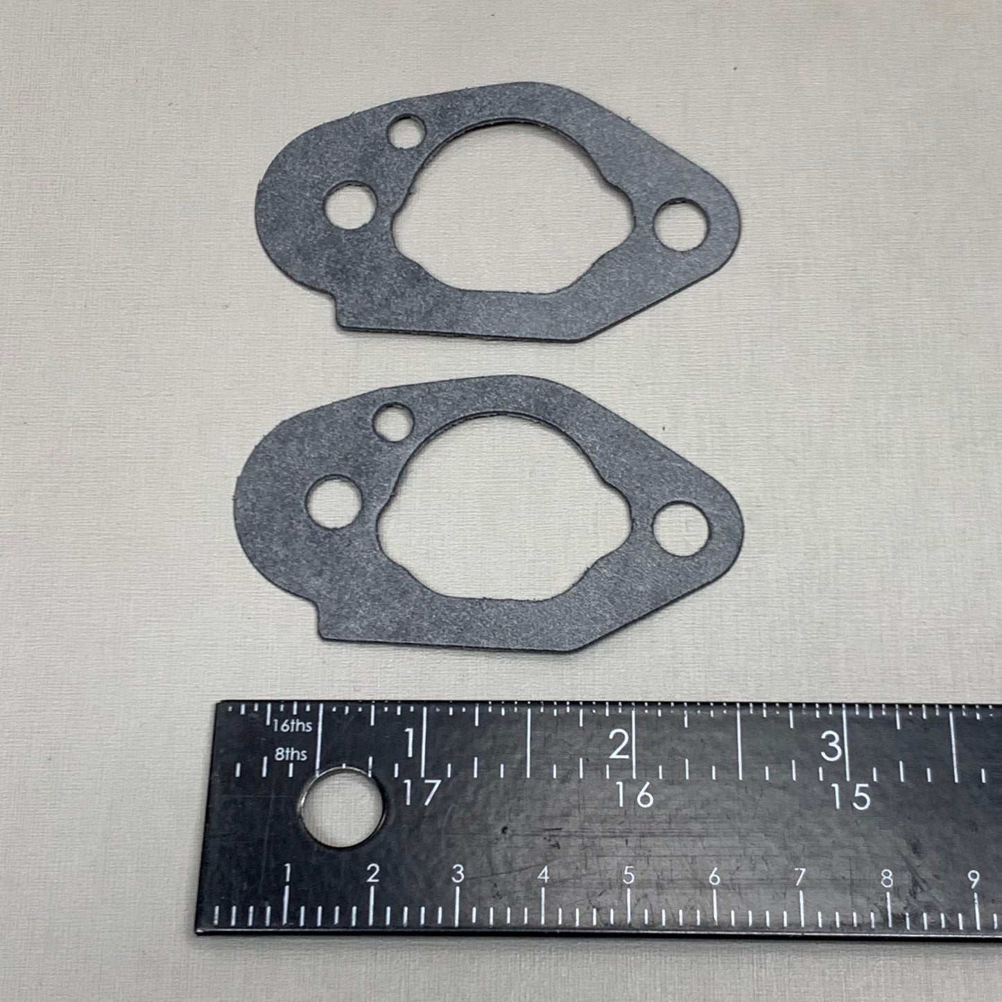HONDA Carburetor Intake, Insulator Gasket 2pk 16228-ZL8-000 OEM (New)