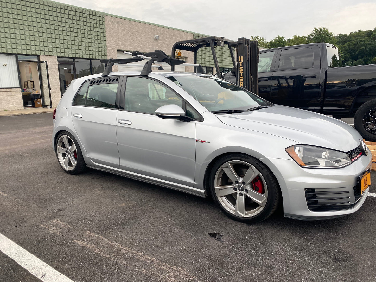 VW MK7 Golf window vents