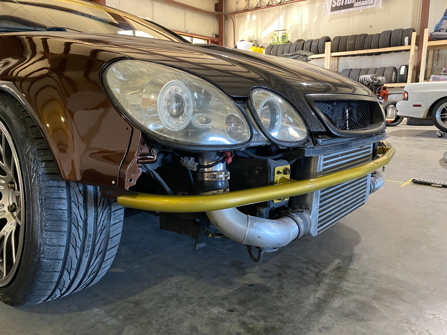 98-05 GS / 97-05 Aristo bash bar front and rear combo