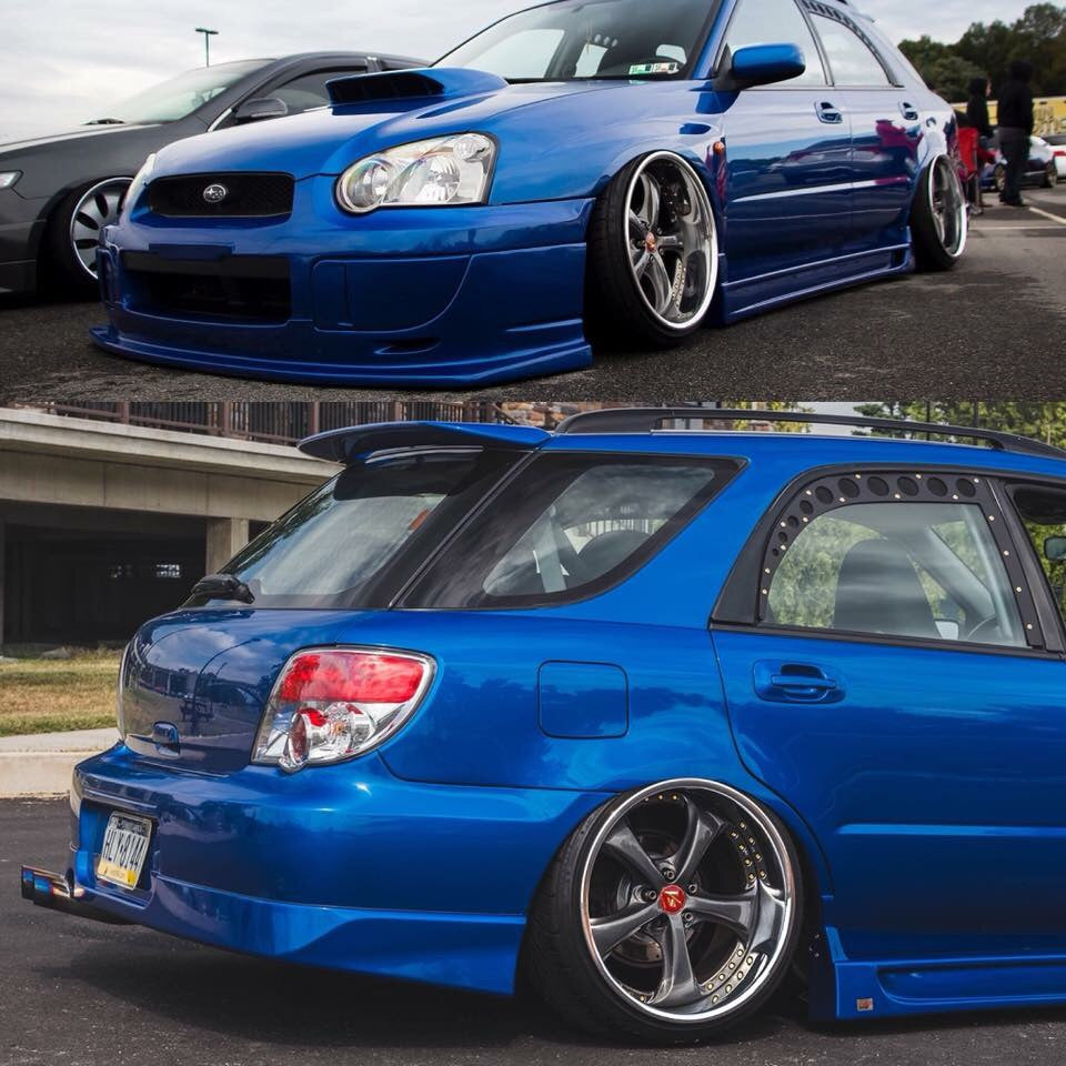 02-07 Impreza Wagon window vents